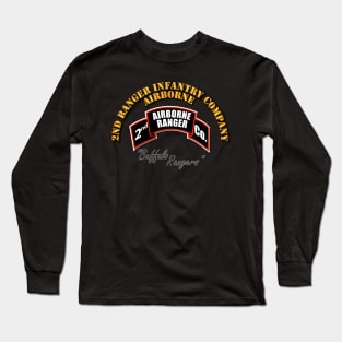 2nd Ranger Infantry Company - Airborne Long Sleeve T-Shirt